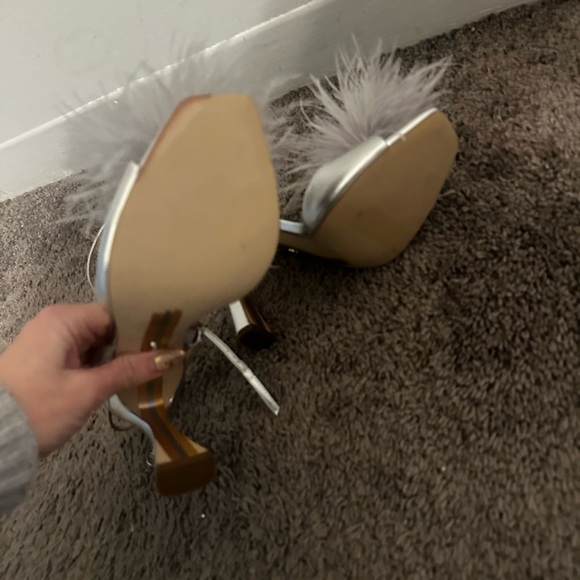 Sam Edelman Leon silver sandal - Picture 2 of 5